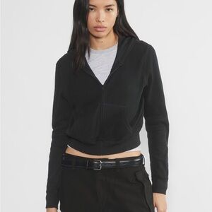 Tna Waffle Knit Hoodie